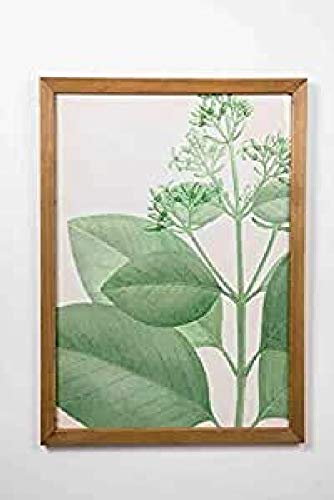 Kulunka Deco Gemälde, Leinwand und Holz, Grün, Natur, Weiß, 53 x 2 x 73 von Kulunka Deco