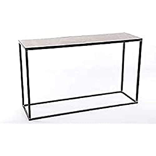 Kulunka Deco Konsole, Eisen und Glas, Schwarz, Golden, 131 x 40.5 x 78.5 von Kulunka Deco