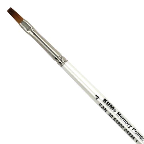 KUM 511.49.11 - Memory Point Brushes FL, MemTip Pin FL 4", flache Form, 1 Stück von KUM