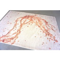 Handgewebter Teppich Aus Wolle Für Wohnzimmer 160 X 230 cm Handgewebter Teppich Aus Wolle Für Wohnzimmer 160 X 230 cm von RugsPavilion