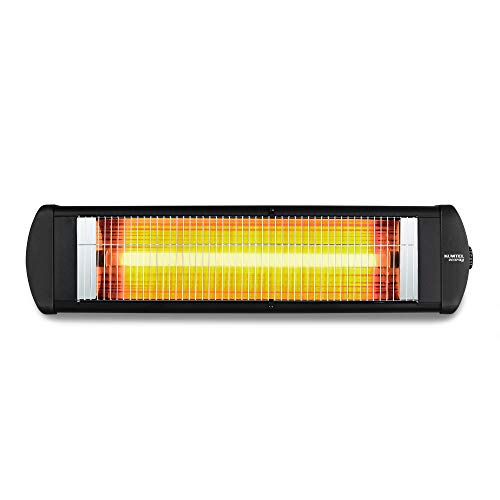 KUMTEL Infrarot Heizstrahler 2000 Watt, Wand-und-Decken-Installation, Wasserdicht IP55, 5 Leistungsstufen, Terassenheizstrahler, Schwarz KUMTEL Infrarot Heizstrahler 2000 Watt, Wand-und-Decken-Installation, Wasserdicht IP55, 5 Leistungsstufen, Terassenheizstrahler, Schwarz von Kumtel