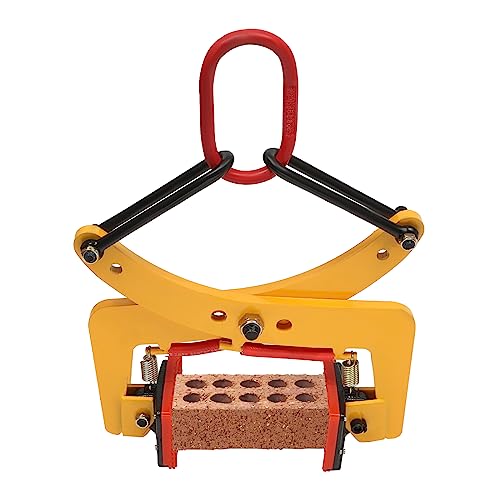 325kg/716.5lbs Versetzzange Bordsteinzange,mit Verstellbare Öffnung Hebezange Bordstein Steinträger Steingreifer Heber,Holzzange Forstzange Pflasterzange Pflasterträger Steinzange von KumuJ