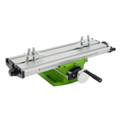 Kreuztisch FräStisch Koordinatentisch Schraubstock Querschlitten Arbeitstisch Bohrtisch Support Multifunktion Mini FräSmaschine Compound Kreuzschlitten Tischbohrmaschine Bench Drill Press von KumuJ
