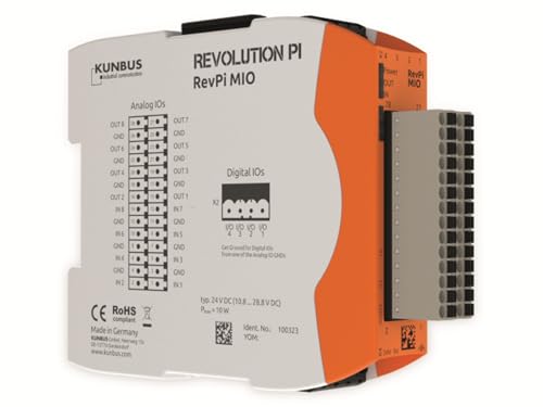 KUNBUS Revolution PI Erweiterungsmodul RevPi MIO PR100323 KUNBUS Revolution PI Erweiterungsmodul RevPi MIO PR100323 von Kunbus