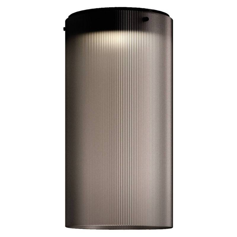 Kundalini Giass - LED-Deckenleuchte, Ø 25 cm, grau von Kundalini