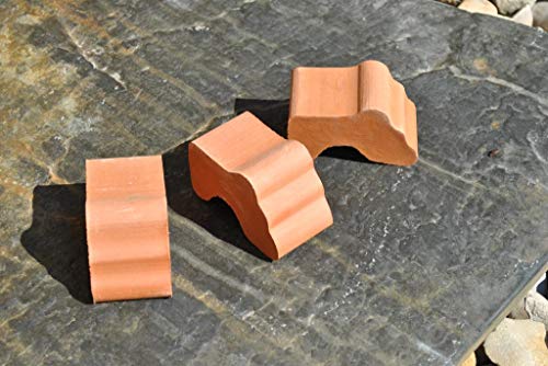 Kübelfüsse,Untersetzer,Terracotta,7cm,9er Set von Kunert-Keramik