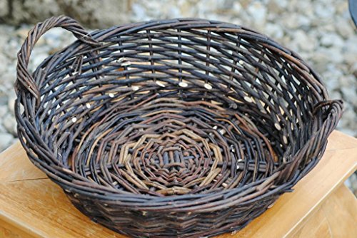 Kunert-Keramik Weidenkorb,Weidenschale,naturbelassen,bepflanzbar,4 Größen lieferbar (27) von Kunert-Keramik