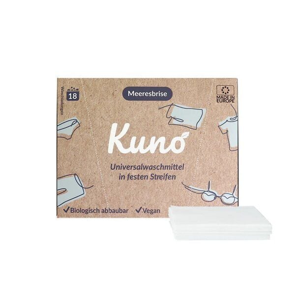 Kuno - Universalwaschmittelstreifen - 18 Waschladungen von Kuno