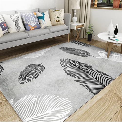 Kunsen Badezimmerteppich Schlafzimmer deko Schwarz Gelbes, feuchtigkeitsbeständiges und verformungsfreies Wohnzimmer im Flur 140x200CM treppen Teppich Kunsen Badezimmerteppich Schlafzimmer deko Schwarz Gelbes, feuchtigkeitsbeständiges und verformungsfreies Wohnzimmer im Flur 140x200CM treppen Teppich von Kunsen