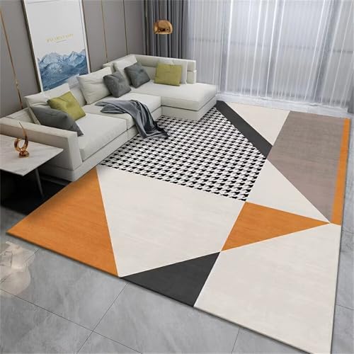 Kunsen Carpets Landhaus deko Rot Fleckenabweisendes und langlebiges Wohnzimmer mit farbenfrohem Blumenmuster 200x290CM Teppich schreibtischstuhl von Kunsen