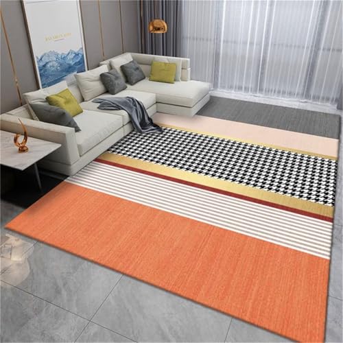 Kunsen Deko Tisch Wohnzimmer Teppich Spiel Teppich Mädchen Moderner Stil Schalldämmung 120X170CM von Kunsen