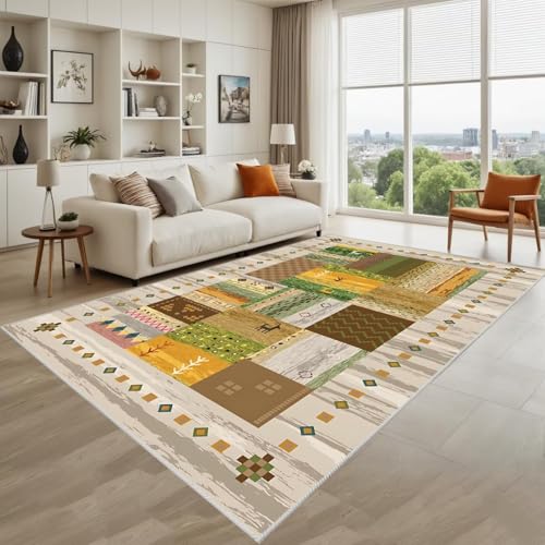 Kunsen Einfach Zu Lagern Wohnzimmer Teppichboden Grün Grau 70X140Cm Kurzflor Vintage-Drucke Für Flurküchen Kunsen Einfach Zu Lagern Wohnzimmer Teppichboden Grün Grau 70X140Cm Kurzflor Vintage-Drucke Für Flurküchen von Kunsen