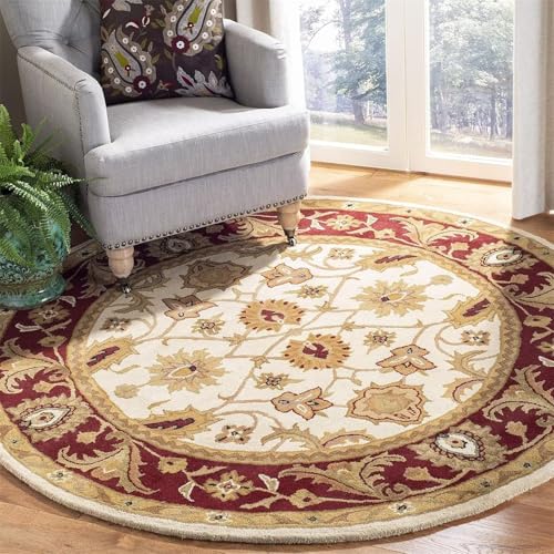 Kunsen Hallway Rug 40x40cm Rot Weiches, rutschfestes, retroes Blumenmuster für das Wohnzimmer und Bett fußboden Balkon Schöne Teppich Kunsen Hallway Rug 40x40cm Rot Weiches, rutschfestes, retroes Blumenmuster für das Wohnzimmer und Bett fußboden Balkon Schöne Teppich von Kunsen