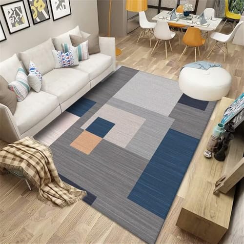 Kunsen Jungen Jugendzimmer 300X400CM grau blaues modernes Schlichtes Design rutschfestes langlebiges Wohnzimmer Balkon Dekoration Teppich Günstig Kunsen Jungen Jugendzimmer 300X400CM grau blaues modernes Schlichtes Design rutschfestes langlebiges Wohnzimmer Balkon Dekoration Teppich Günstig von Kunsen