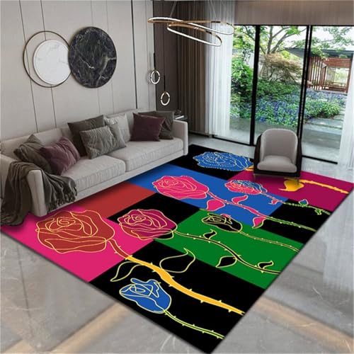Kunsen Landhausstil Deko TeppichBedroom CarpetModerner Stilkeine Allergien200X250CM von Kunsen