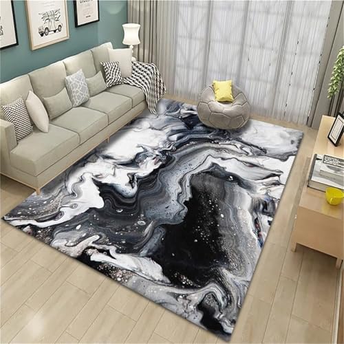 Kunsen Rutschfester Teppich jugendzimmer Grau Rotgraues, bequemes und langlebiges Schlafzimmer mit pastoralen Blumen 180x280CM waschbarer Kunsen Rutschfester Teppich jugendzimmer Grau Rotgraues, bequemes und langlebiges Schlafzimmer mit pastoralen Blumen 180x280CM waschbarer von Kunsen