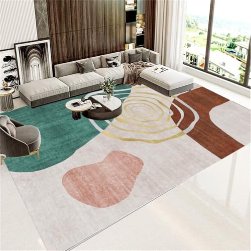 Kunsen Schlafzimmer Teppich esstisch Waschbar blau 200X300CM von Kunsen