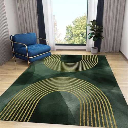 Kunsen Teppich Jugendzimmer wohnzimmercouch Grün Waschbares modernes Design für Jugendschlafzimmer und Flure 160x200CM Kinder Kunsen Teppich Jugendzimmer wohnzimmercouch Grün Waschbares modernes Design für Jugendschlafzimmer und Flure 160x200CM Kinder von Kunsen