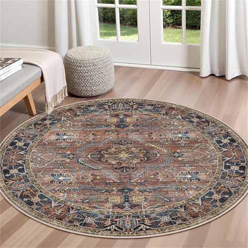 Kunsen Teppich Wohnzimmer 40x40cm Blau Weiches, rutschfestes, retroes Blumenmuster für das und Bett Büro Waschbar In Waschmaschine Kunsen Teppich Wohnzimmer 40x40cm Blau Weiches, rutschfestes, retroes Blumenmuster für das und Bett Büro Waschbar In Waschmaschine von Kunsen