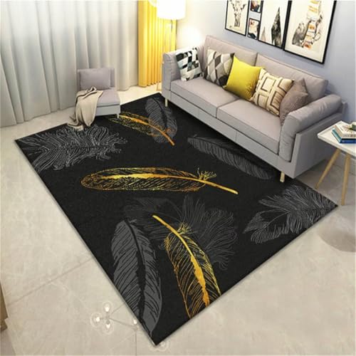 Kunsen Teppich Natur Teppich Outdoor Waschbar Gelb 200X300CM von Kunsen