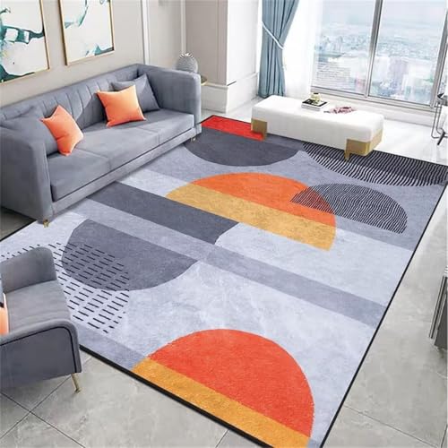 Kunsen kinderzimmer teppiche mädchen Teppich schreibtischstuhl Waschbar Grau 60X120CM von Kunsen