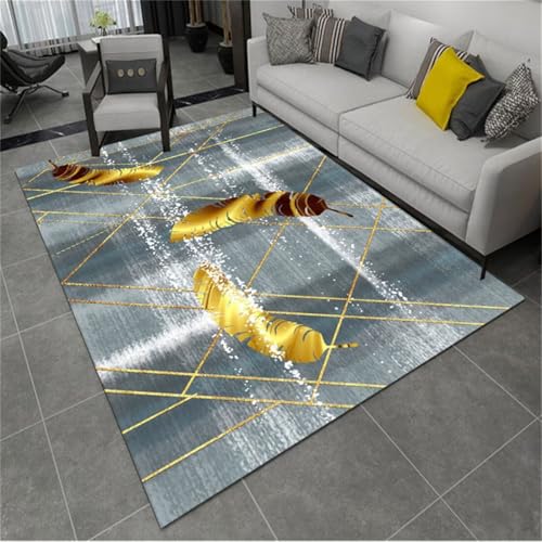 Kunsen mädchen Teppich Carpet Relax Waschbar Gelb 200X250CM von Kunsen