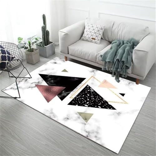 Kunsen weicher Teppich Teppich schreibtischstuhl Waschbar schwarz 80X160CM von Kunsen