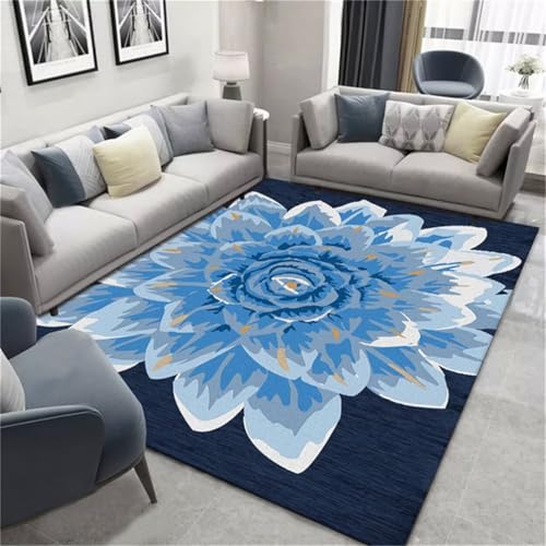 Teppich Geometrisches Muster Flokati Teppich Waschbar Moderner Stil einfach zu säubern 90X150CM Teppich Geometrisches Muster Flokati Teppich Waschbar Moderner Stil einfach zu säubern 90X150CM von Kunsen