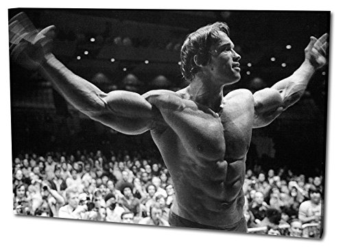 Arnold Schwarzenegger Format: 100x70 Leinwandbild, TOP-Qualität! von Kunst-Werk