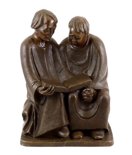 Die Lesende Mönche (1932) - signiert - Ernst Barlach Skulptur - Bronzefigur - Güstrow - Kunst Figur - Dekoration in Bronze von Kunst & Ambiente