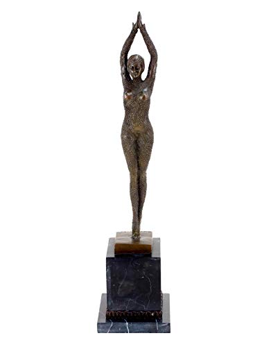Kunst & Ambiente - Art Déco Skulptur - Starfish Tänzer - Demetre Haralamb Chiparus - Bronzefiguren kaufen von Kunst & Ambiente