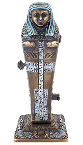 Kunst & Ambiente - Erotik Wiener Bronze - Erotika - Pharao - Sarkophag - Altes Ägypten - Akt - aufklappbar - Erotische Figur - Kleopatra - nackte Jungfer - Orientale von Kunst & Ambiente