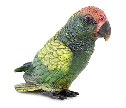 Kunst & Ambiente - Papagei aus Bronze - handbemalte Wiener Bronze - Vogelskulptur - authentische Tierfigur - Dekorative Statue - Kunst online kaufen - Wohndeko für Innen von Kunst & Ambiente
