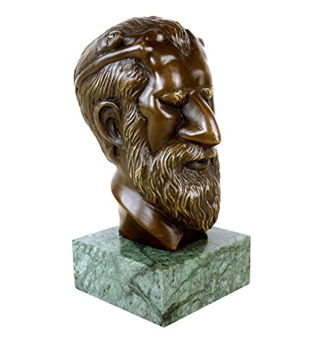 Kunst & Ambiente - Sigmund Freud Büste aus Bronze - What's on Man's Mind - Erotik Akt - signiert - erotische Büste von Kunst & Ambiente