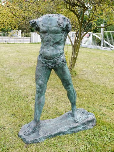 Kunst & Ambiente - The Walking Man (1900) - Auguste Rodin Skulptur - L'Homme qui Marche - Große Bronzeskulptur/Torso - Gartendekoration - Gartenskulptur in Bronze von Kunst & Ambiente