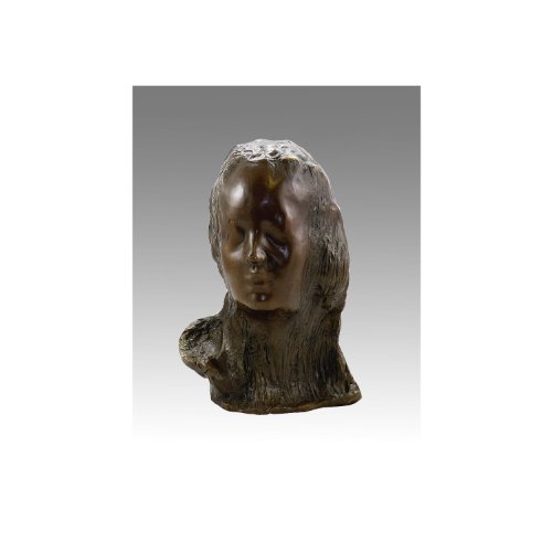 Moderne Bronzeskulptur - ECCE Puer - Medardo Rosso - Bronzefigur - Impressionismus - Moderne Kunst Figur - Bildhauer von Kunst & Ambiente