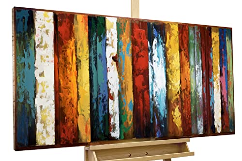 KunstLoft Metallbild 3D | 100% HANDGEFERTIGT | 120x60x4cm | Wandbild Metall Deko 'Dritte Dimension' | Abstrakt | Bunt | Metall Wanddeko Wohnzimmer KunstLoft Metallbild 3D | 100% HANDGEFERTIGT | 120x60x4cm | Wandbild Metall Deko 'Dritte Dimension' | Abstrakt | Bunt | Metall Wanddeko Wohnzimmer von KunstLoft