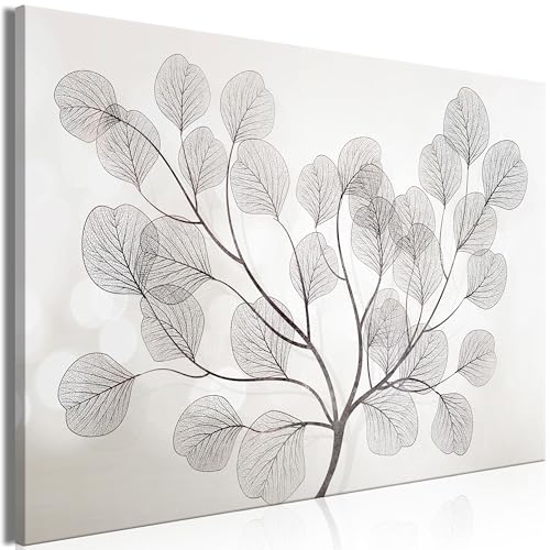 KunstLoft Wandbild 'Leaves in the Wind Wide' 60x40cm | Kunstdruck auf Leinwand von KunstLoft