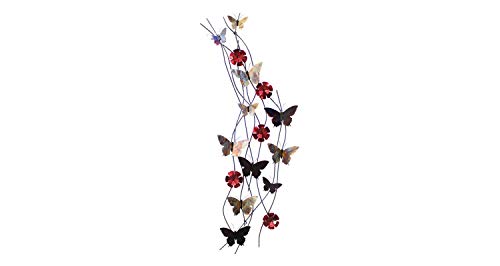 KunstLoft Wanddeko Metall | 100% HANDGEFERTIGT | 48x134x8cm | Wandbild Metall 'Schmetterlingsband' | Tierskulpturen | Bunt | Wandskulptur | Metalldeko Wand Wohnzimmer KunstLoft Wanddeko Metall | 100% HANDGEFERTIGT | 48x134x8cm | Wandbild Metall 'Schmetterlingsband' | Tierskulpturen | Bunt | Wandskulptur | Metalldeko Wand Wohnzimmer von KunstLoft