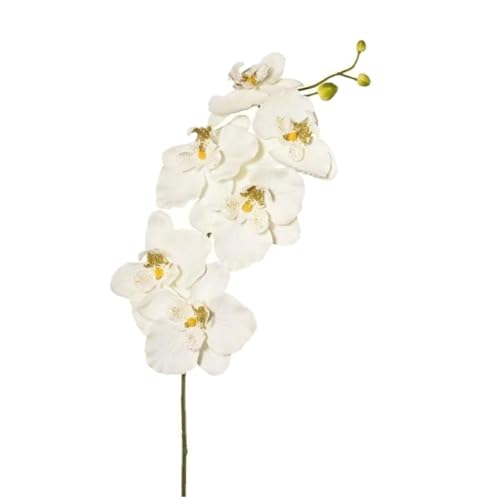 Kunstblumen PHALENOPSIS, ORCHIDEENZWEIG 76 cm. Farbe weiß Creme 1017101-48 von Kunstblumen