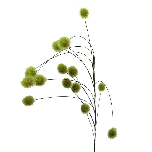 Kunstpflanze Klettenzweig 113cm in HELLGRÜN-51 von Kunstblumen