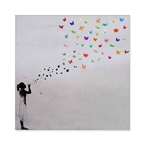Schmetterling Bubble Streetart Banksy Posterdruck – Poster in div. Größen 40x60cm Schmetterling Bubble Streetart Banksy Posterdruck – Poster in div. Größen 40x60cm von Kunstbruder
