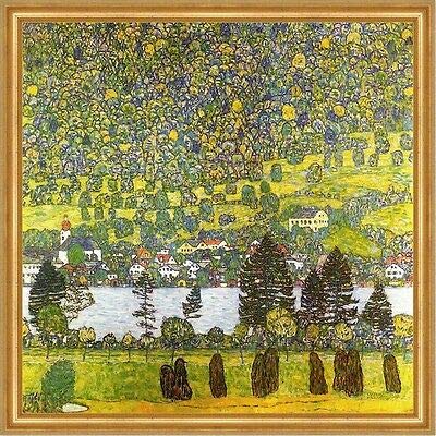 Kunstdruck Waldabhang in Unterach am Attersee Landschaft Hang LW Gustav Klimt A1 035 von Kunstdruck