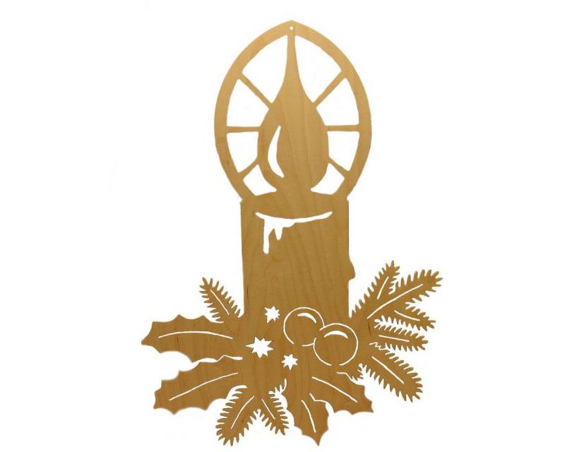 Kunstgewebe Taulin Beleuchtetes Fensterbild von Kunstgewebe Taulin