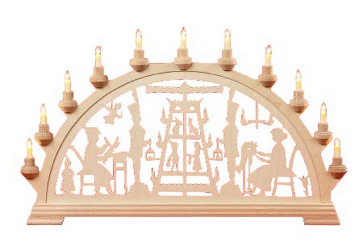 Kunstgewebe Taulin Schwibbogen Taulin Lichterbogen Pyramide - ohne Vorbel., Handarbeit aus dem Erzgebirge Kunstgewebe Taulin Schwibbogen Taulin Lichterbogen Pyramide - ohne Vorbel., Handarbeit aus dem Erzgebirge von Kunstgewebe Taulin