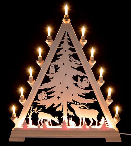 Kunstgewerbe Taulin Lichterspitze Spitzer Baum - 66 cm von Kunstgewerbe Taulin