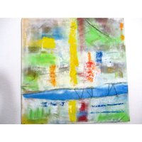 Der Fluss 80 X cm Leinwand Genäht Ölbild Farbpigmente Der Fluss 80 X cm Leinwand Genäht Ölbild Farbpigmente von KunsthaeuschenDeling