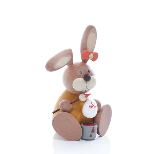 Kunsthandwerk Ullrich Osterhäsin sitzend malend mit Pinsel und Ei BxH 6x11cm NEU Hase Osterfigur Osterdeko Kunsthandwerk Ullrich Osterhäsin sitzend malend mit Pinsel und Ei BxH 6x11cm NEU Hase Osterfigur Osterdeko von Kunsthandwerk Ullrich