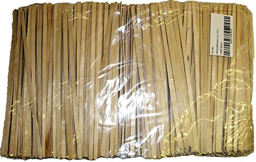 Einwegbesteck Holz Rührstäbchen 19 cm 1000 Stück von Kunsthandwerkstube