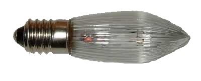 Kunsthandwerkstube Spitzkerze E10 / 3 W Spannung 16V von Kunsthandwerkstube